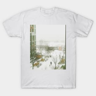 Playing in the Snow in New Jersey T-Shirt